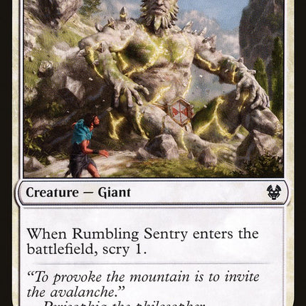 Rumbling Sentry [Theros Beyond Death]