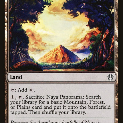 Naya Panorama [Zendikar Rising Commander]