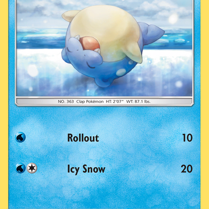 Spheal (49/236) [Sun & Moon: Cosmic Eclipse]