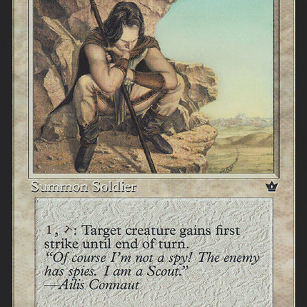 Icatian Scout (Rob Alexander) [Fallen Empires]