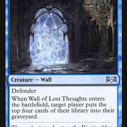 Wall of Lost Thoughts [Ravnica Allegiance]