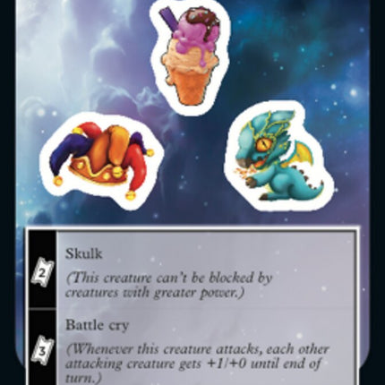 Space Fungus Snickerdoodle [Unfinity Stickers]