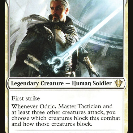 Odric, Master Tactician [Commander 2020]
