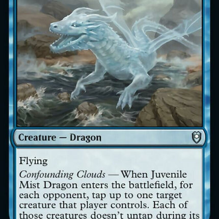 Juvenile Mist Dragon [Commander Legends: Battle for Baldur's Gate]