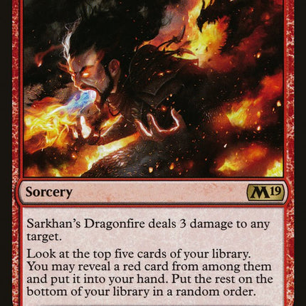 Sarkhan's Dragonfire [Core Set 2019]