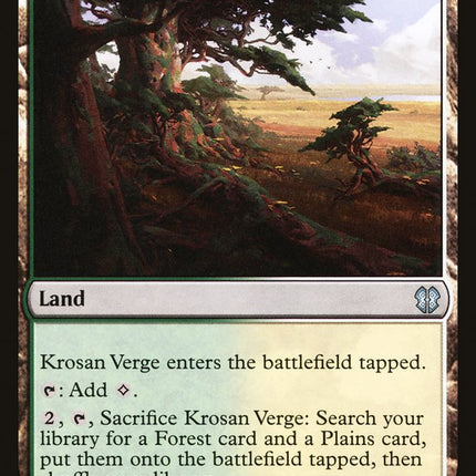 Krosan Verge [Zendikar Rising Commander]