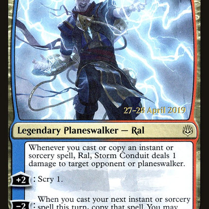 Ral, Storm Conduit [War of the Spark Prerelease Promos]