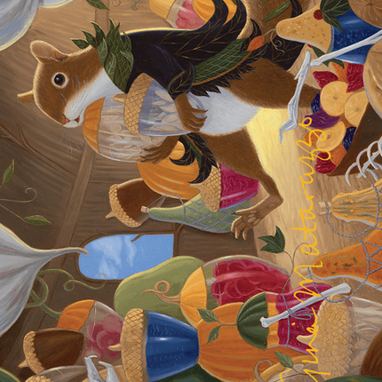 Stocking the Pantry Art Card (Gold-Stamped Signature) [Bloomburrow Art Series]