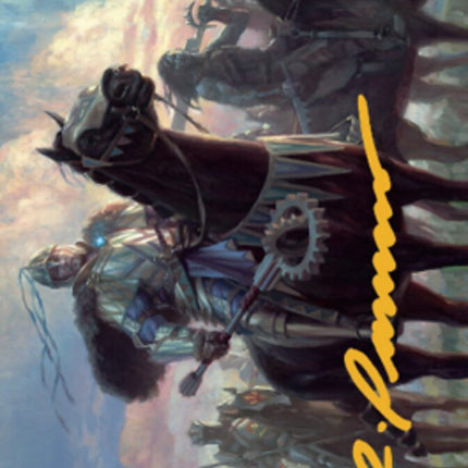 Shanid, Sleepers' Scourge Art Card (Gold-Stamped Signature) [Dominaria United Art Series]