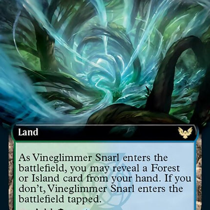 Vineglimmer Snarl (Extended Art) [Strixhaven: School of Mages]