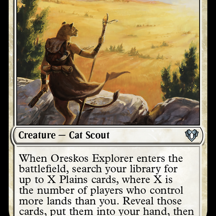 Oreskos Explorer [Commander Masters]