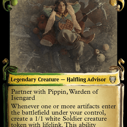 Merry, Warden of Isengard [The Lord of the Rings: Tales of Middle-Earth Commander Showcase Scrolls]