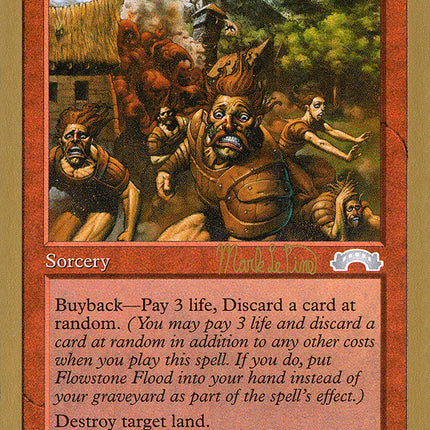 Flowstone Flood (Mark Le Pine) (SB) [World Championship Decks 1999]