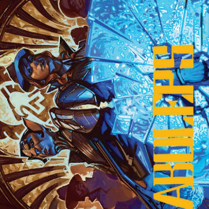 Contractual Safeguard Art Card (Gold-Stamped Signature) [Streets of New Capenna Art Series]