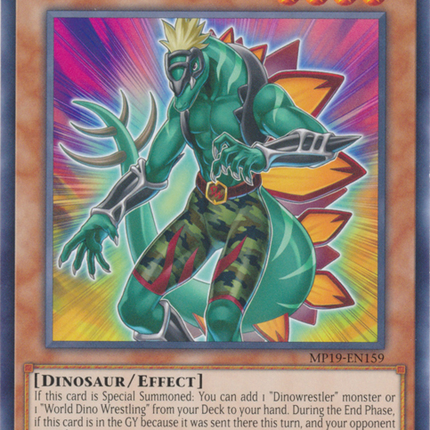 Dinowrestler Systegosaur [MP19-EN159] Common