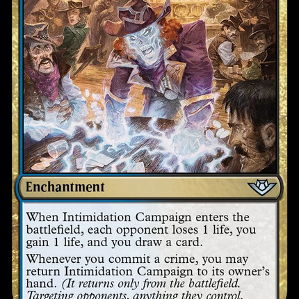 Intimidation Campaign [Outlaws of Thunder Junction]