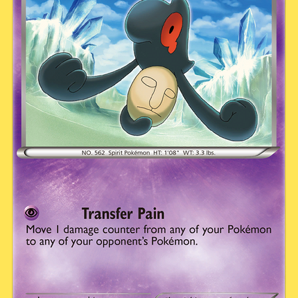 Yamask (54/116) [Black & White: Plasma Freeze]