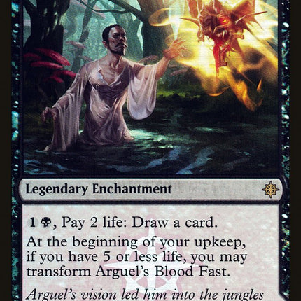 Arguel's Blood Fast // Temple of Aclazotz (Buy-A-Box) [Ixalan Treasure Chest]