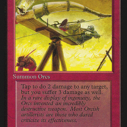 Orcish Artillery [Collectors' Edition]