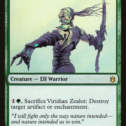 Viridian Zealot [Commander Anthology]