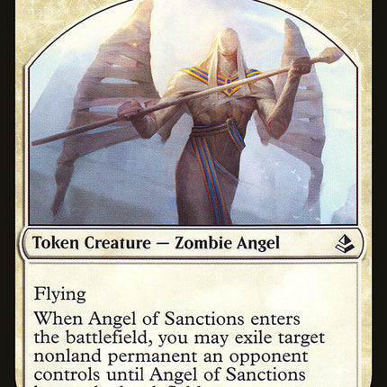 Angel of Sanctions // Drake Double-Sided Token [Amonkhet Tokens]