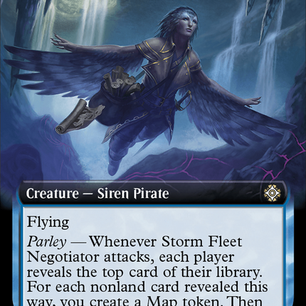 Storm Fleet Negotiator (Extended Art) [The Lost Caverns of Ixalan Commander]