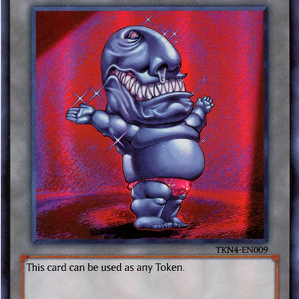 Ojama Token (Black) [TKN4-EN009] Super Rare