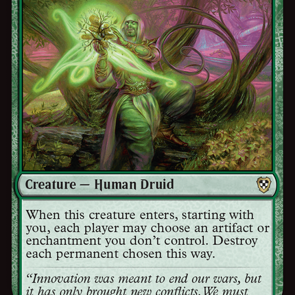 Druid of Purification [Aetherdrift Commander]