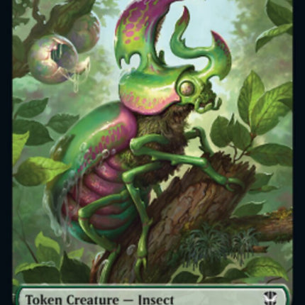 Ogre // Insect Double-Sided Token [Streets of New Capenna Commander Tokens]