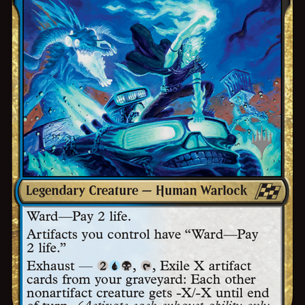 Winter, Cursed Rider (Promo Pack) [Aetherdrift Promos]