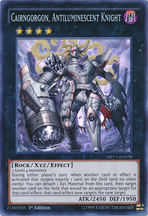 Cairngorgon, Antiluminescent Knight [MP15-EN030] Super Rare