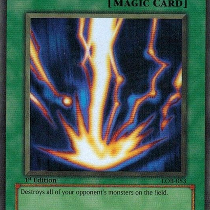 Raigeki [LOB-053] Super Rare