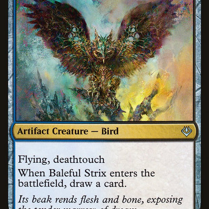 Baleful Strix [Archenemy: Nicol Bolas]