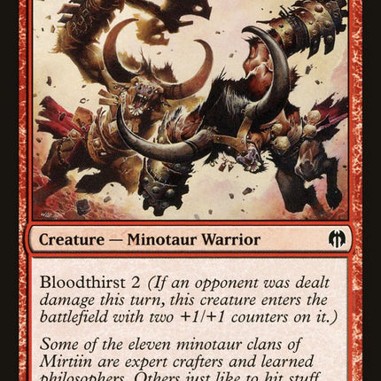 Gorehorn Minotaurs [Duel Decks: Heroes vs. Monsters]