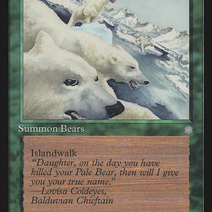 Pale Bears [Ice Age]