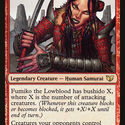 Fumiko the Lowblood [Commander 2015]