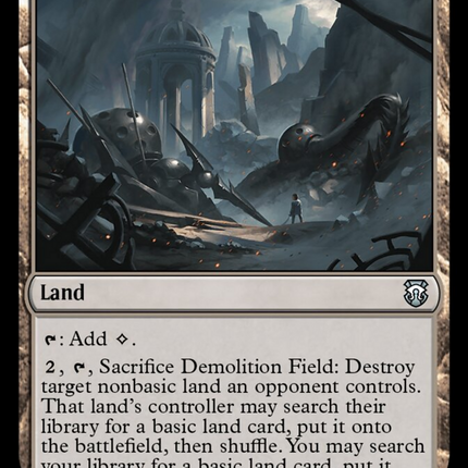 Demolition Field (Ripple Foil) [Modern Horizons 3 Commander]