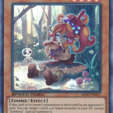 Zombina [SBAD-EN017] Super Rare
