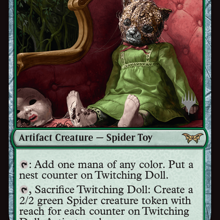 Twitching Doll (Promo Pack) [Duskmourn: House of Horror Promos]