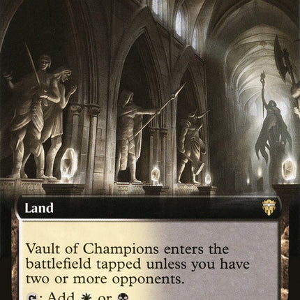 Vault of Champions (Extended Art) [Commander Legends]