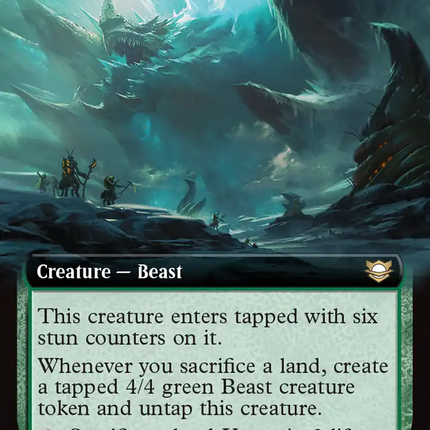Baloth Prime (Extended Art) [Edge of Eternities Commander]
