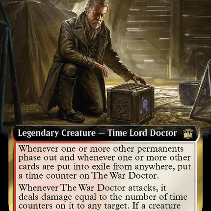 The War Doctor (Extended Art) (Surge Foil) [Doctor Who]