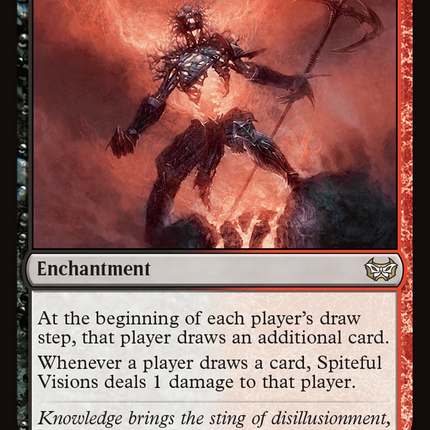 Spiteful Visions [Duskmourn: House of Horror Commander]