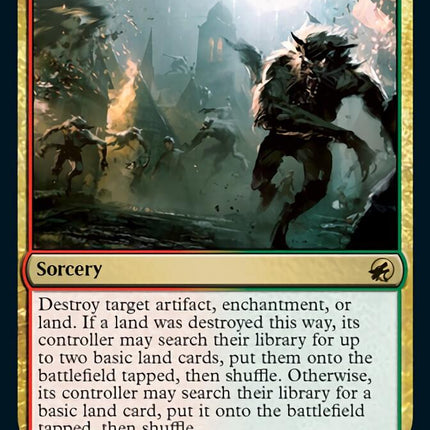 Dire-Strain Rampage [Innistrad: Midnight Hunt]
