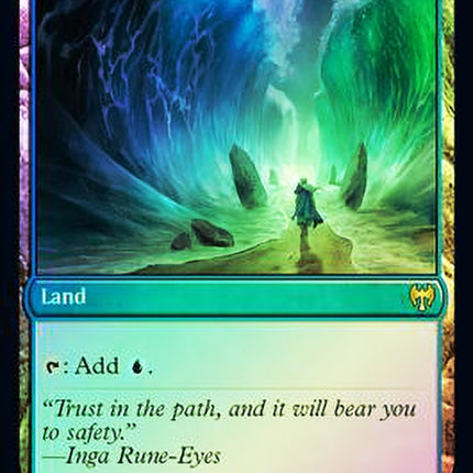 Barkchannel Pathway // Tidechannel Pathway [Kaldheim Prerelease Promos]