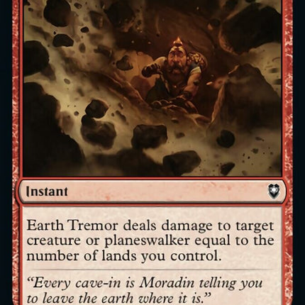 Earth Tremor [Commander Legends: Battle for Baldur's Gate]