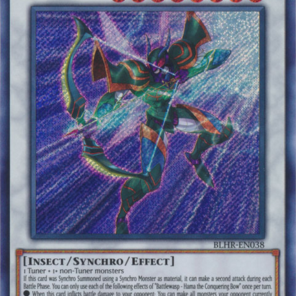 Battlewasp - Hama the Conquering Bow [BLHR-EN038] Secret Rare
