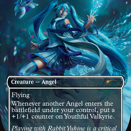 Youthful Valkyrie (Rainbow Foil) [Secret Lair Drop Series]