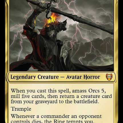 Sauron, Lord of the Rings [The Lord of the Rings: Tales of Middle-Earth Commander]