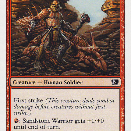 Sandstone Warrior [Ninth Edition]